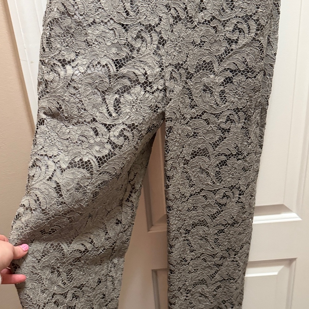 Gray Patterned Women's Jumpsuit NWT - image 4